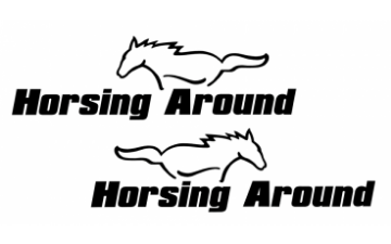 Show details for Mustang Horsing Around Decal Set - 4" Tall Picture of Mustang Horsing Around Decal Set - 4" Tall