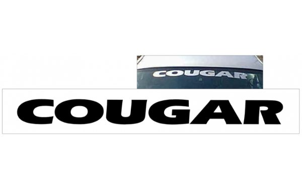 Picture of Cougar Windshield Decal