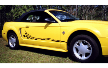 Show details for Checker Flag Decal Ser 11.5" x 66" - No Designation Picture of Checker Flag Decal Ser 11.5" x 66" - No Designation