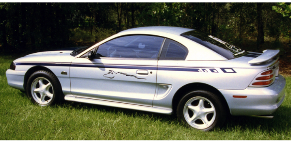 Picture of 1994-98 Mustang Pony Upper Body Stripe Kit