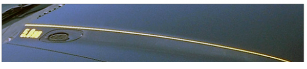 Picture of 1994-98 Mustang Hood Cowl Stripe and Decal Set - 4.6 GT Name