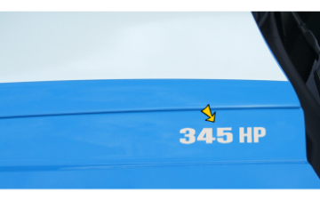 Show details for 2010-14 Mustang Hood Rise Designation Decal Set - 345 HP Picture of 2010-14 Mustang Hood Rise Designation Decal Set - 345 HP