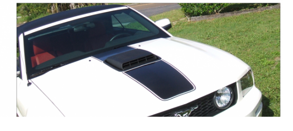 Picture of 2005-09 Mustang Shaker Hood Stripe Kit