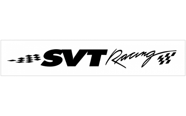 Picture of SVT Racing with Flag Windshield Decal - 4.25" x 37"