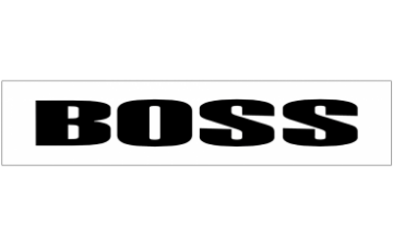 Show details for Mustang Boss Windshield Decal - 3.5" x 24" Picture of Mustang Boss Windshield Decal - 3.5" x 24"