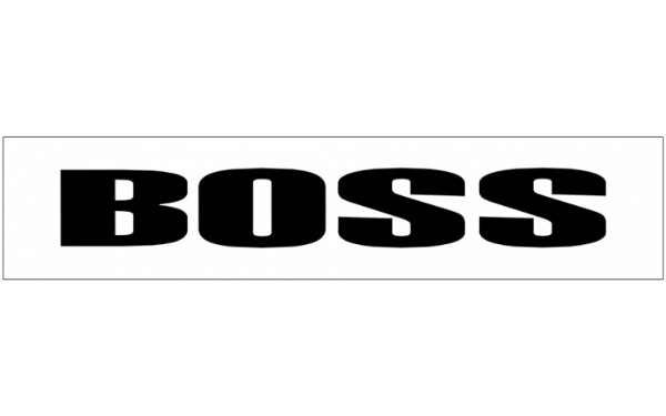 Picture of Mustang Boss Windshield Decal - 3.5" x 24"