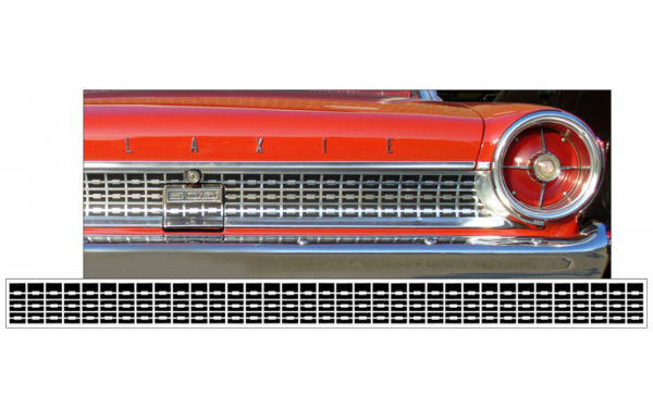 Picture of 1963 Ford Galaxie Rear Grid Panel Decal Kit