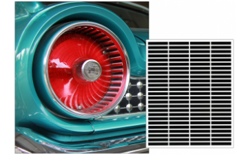 Show details for 1961 Ford Galaxie Tail Light Decal Kit Picture of 1961 Ford Galaxie Tail Light Decal Kit