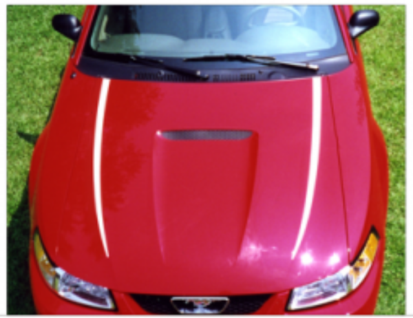 Picture of 1999-04 Mustang Hood Cowl Stripes - 4.6L Designation