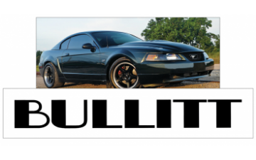 Show details for 2001 Mustang Bullitt Windshield Decal - 3.75" x 30" Picture of 2001 Mustang Bullitt Windshield Decal - 3.75" x 30"