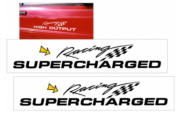 Picture of Supercharged Racing Decal Set