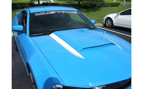 Picture of 2010-12 Mustang Cowl Hood Stripe Kit