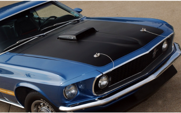 Picture of 1969 Mustang Mach 1 Hood Paint Stencil