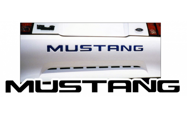 Picture of 1999-04 Mustang Embossed Bumper Letters