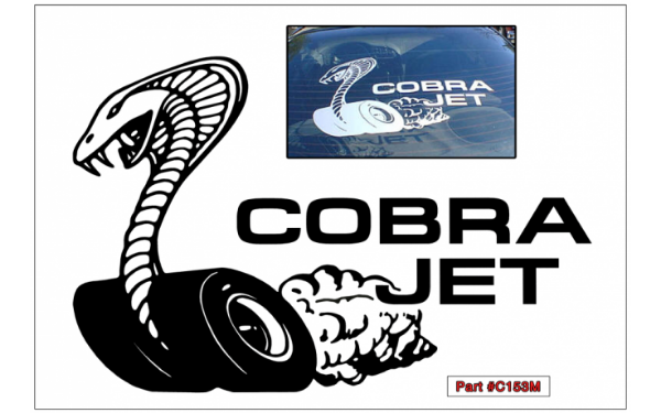 Picture of Mustang Cobra Jet Decal - 12" x 18.5"