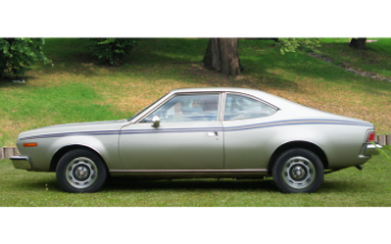 Show details for 1973-75 AMC Americian Motors Hornet X Side Stripe - Two Color Picture of 1973-75 AMC Americian Motors Hornet X Side Stripe - Two Color