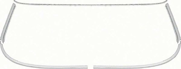 Picture of 1963-64 Impala Standard / SS 2 Door Hardtop Windshield Molding Set