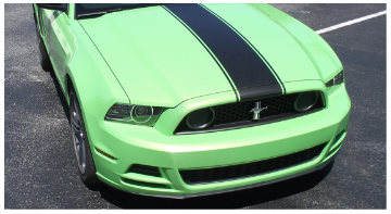 Show details for 2013-14 Mustang Center Hood Stripe Kit Picture of 2013-14 Mustang Center Hood Stripe Kit