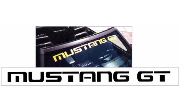 Picture of 1987-93 Mustang GT Windshield Decal - 2.5" x 40"