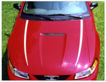 Show details for 1999-04 Mustang Hood Cowl Stripes - No Designation Picture of 1999-04 Mustang Hood Cowl Stripes - No Designation