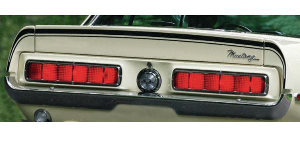 Picture of 1968 Mustang GT/CS California Special Spoiler Stripe Kit