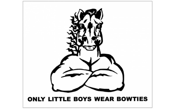 Picture of Mustang Mad Pony Decal - 20" Tall