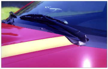 Show details for 1996-98 Cobra Hood Wide Cowl Stripe Set - No Name Picture of 1996-98 Cobra Hood Wide Cowl Stripe Set - No Name