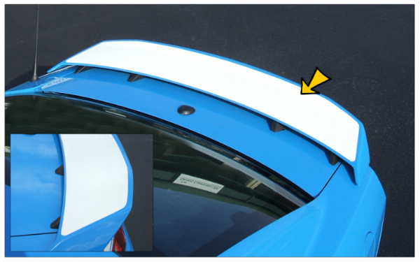 Picture of 2010-14 Mustang Pedestal Wing Accent Decal