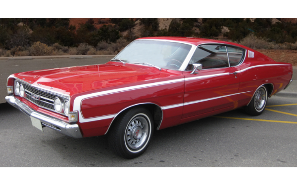 Picture of 1968 Ford Fairlane or Torino Fastback Side C-Stripe Kit