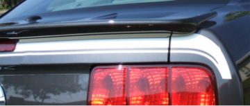 Show details for 2005-09 Mustang Trunk Lid Stripe - Low Wing Models Picture of 2005-09 Mustang Trunk Lid Stripe - Low Wing Models