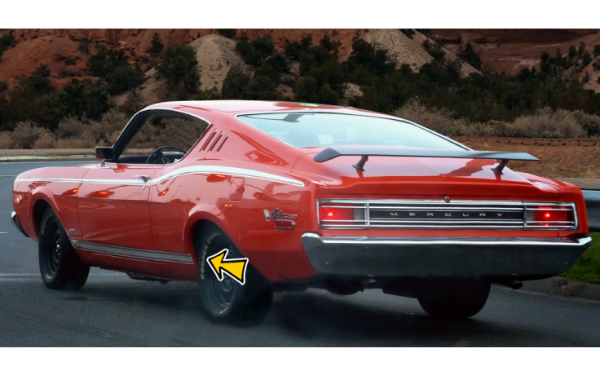Picture of 1968 Mercury Cyclone GT Lower Side Stripe Kit