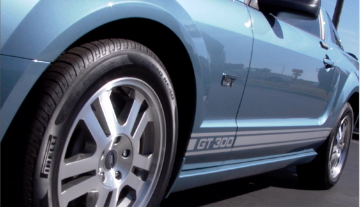 Show details for 2005-12 Mustang Lower Rocker Stripe - GT 300 Name Picture of 2005-12 Mustang Lower Rocker Stripe - GT 300 Name