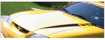 Show details for 1994-98 Mustang Hood Wide Cowl Stripe and Decal Set - 5.0 GT Name Picture of 1994-98 Mustang Hood Wide Cowl Stripe and Decal Set - 5.0 GT Name