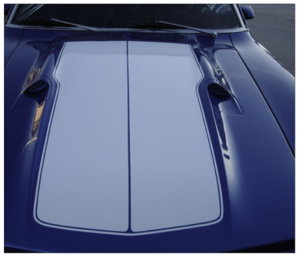 Picture of *1972 Ford Maverick Grabber Snorkel Hood Decal