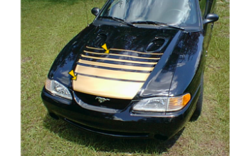 Show details for 1994-98 Mustang Fade Hood Decal Picture of 1994-98 Mustang Fade Hood Decal