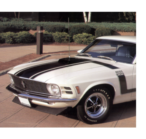 Picture of 1970 Boss 302 Mustang Hood & Top Fender Stripe Kit