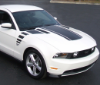 Picture of 2010-12 Mustang Triple Hood Bulge Stripe with Fader Decal Kit