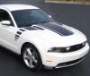 Picture of 2010-12 Mustang Triple Hood Bulge Stripe with Fader Decal Kit
