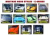 Picture of 2010-12 Mustang Triple Hood Bulge Stripe with Fader Decal Kit
