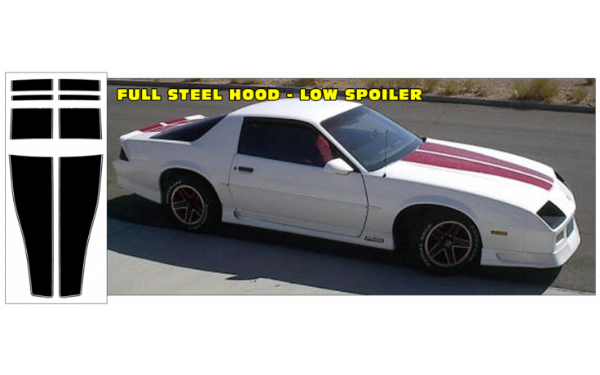 Picture of 1991-92 Camaro 25TH Anniversary Stripe - HATCHBACK - Full Hood - LS
