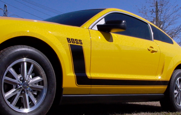 Picture of 2005-09 Mustang Boss Style L-Side Stripe Kit - No Fender Emblems