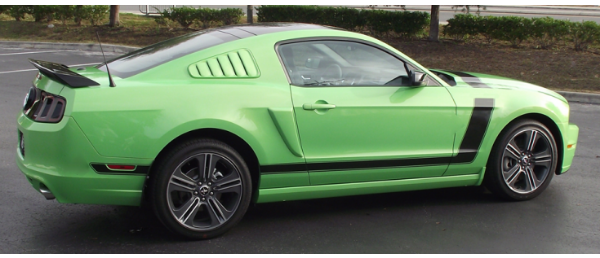 Picture of 2013-14 Mustang Side L-Stripe - No Name