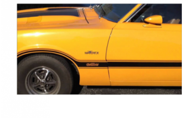 Picture of 1972 Ford Maverick Grabber Side and Trunk Stripe Kit