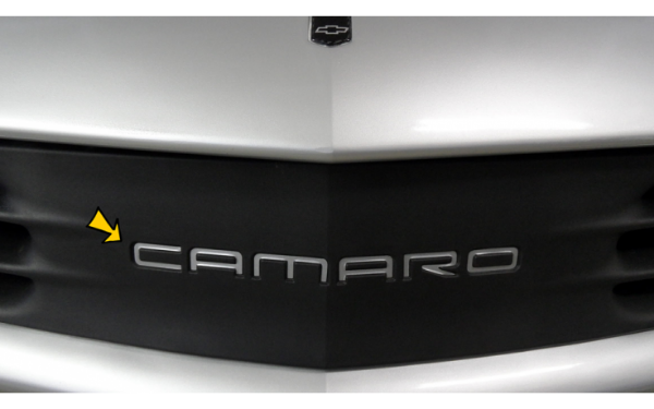 Picture of 1993-02 Camaro Embossed Front Bumper Letters