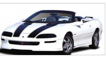 Show details for 1993-97 Camaro RS & Z28 Complete Stripe Kit - Factory Supplied Picture of 1993-97 Camaro RS & Z28 Complete Stripe Kit - Factory Supplied