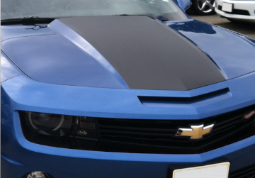 Show details for 2010-13 Camaro Over The Car Stripe Kit - Coupe - Solid Style Picture of 2010-13 Camaro Over The Car Stripe Kit - Coupe - Solid Style