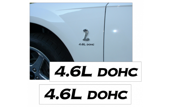 Picture of Cobra Fender Emblem Decal Kit -4.6L DOHC