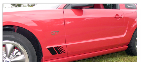 Picture of 2009 Mustang Small Fader Decal Kit - 45TH Anniversary