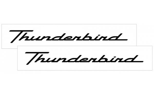 Picture of Ford Thunderbird Decal Set - 1.5" x 14"