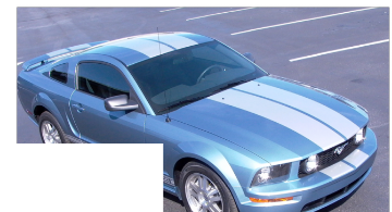 Show details for 2005-09 Mustang Lemans Racing Stripes - High or No Wing - Hardtop Picture of 2005-09 Mustang Lemans Racing Stripes - High or No Wing - Hardtop